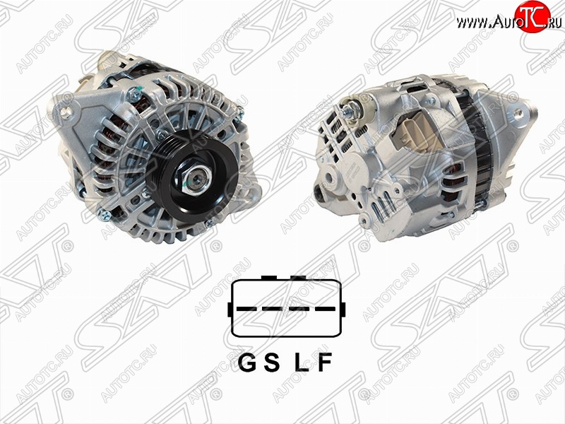 10 699 р. Генератор SAT (12V, 125A) Mitsubishi ASX 1-ый рестайлинг (2013-2016)  с доставкой в г. Воронеж