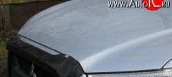 Дефлектор капота NovLine (короткий) Mitsubishi ASX 1-ый рестайлинг (2013-2016)