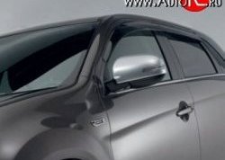 3 199 р. Дефлекторы окон (ветровики) Novline 4 шт  Mitsubishi ASX (2010-2020) дорестайлинг, 1-ый рестайлинг, 2-ой рестайлинг  с доставкой в г. Воронеж. Увеличить фотографию 1