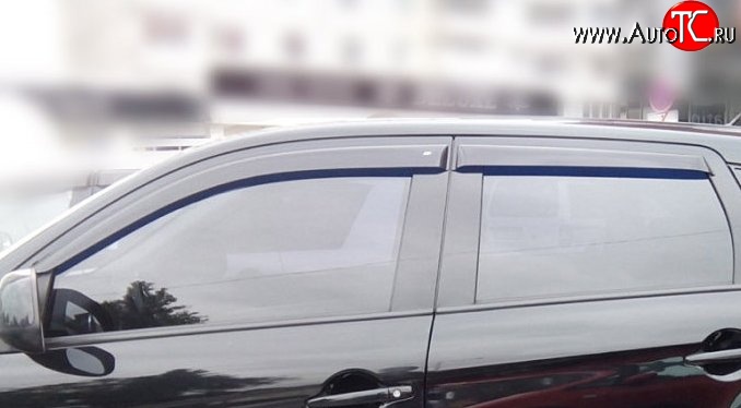 999 р. Комплект дефлекторов окон (ветровиков) 4 шт. Russtal Mitsubishi ASX 2-ой рестайлинг (2017-2020)  с доставкой в г. Воронеж