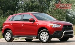 Защита переднего бампера Souz-96 (d60) Mitsubishi ASX дорестайлинг (2010-2012)