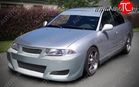 23 969 р. Передний бампер Rieger Mitsubishi Carisma (1996-1999)  с доставкой в г. Воронеж