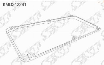 Прокладка клапанной крышки SAT (4G13, 4G15 00-, CS1A / CS2A) BYD F3 седан (2005-2014)