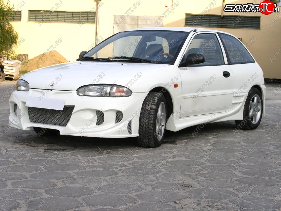 16 299 р. Пороги накладки Auto-R Mitsubishi Colt CJ0 хэтчбэк 3 дв. (1995-2003)  с доставкой в г. Воронеж