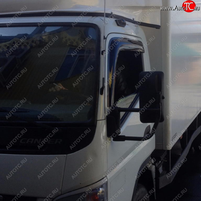 1 839 р. Дефлектора окон SIM 2 door Mitsubishi Fuso Canter (2002-2025)  с доставкой в г. Воронеж