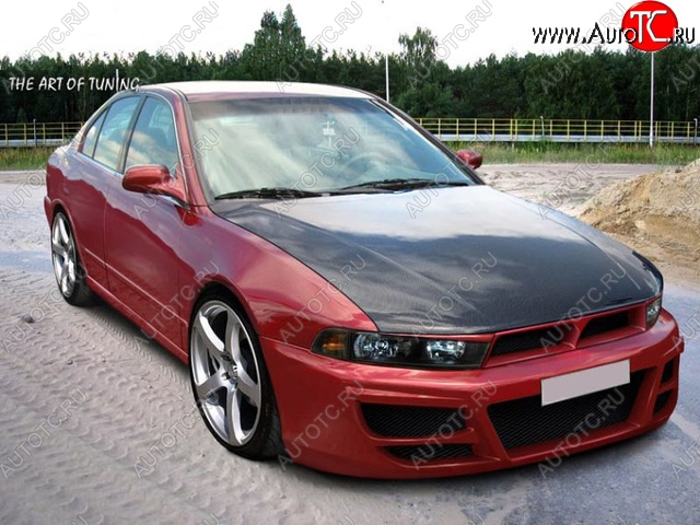 22 899 р. Передний бампер Weber Sport Mitsubishi Galant 8  дорестайлинг седан (1996-1998)  с доставкой в г. Воронеж