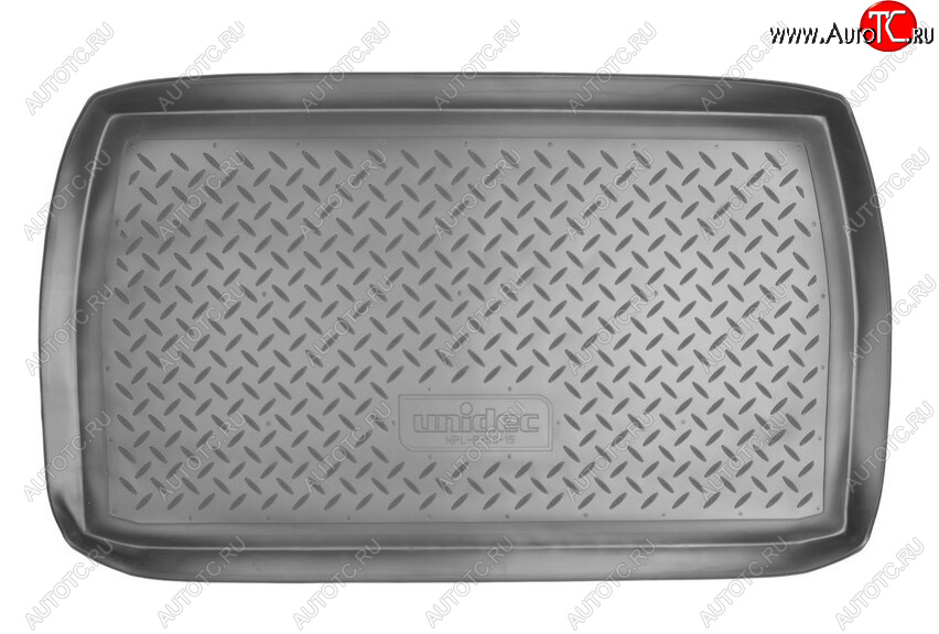 1 599 р. Коврик в багажник Norplast Unidec Mitsubishi Grandis (2003-2009) (Цвет: черный)  с доставкой в г. Воронеж