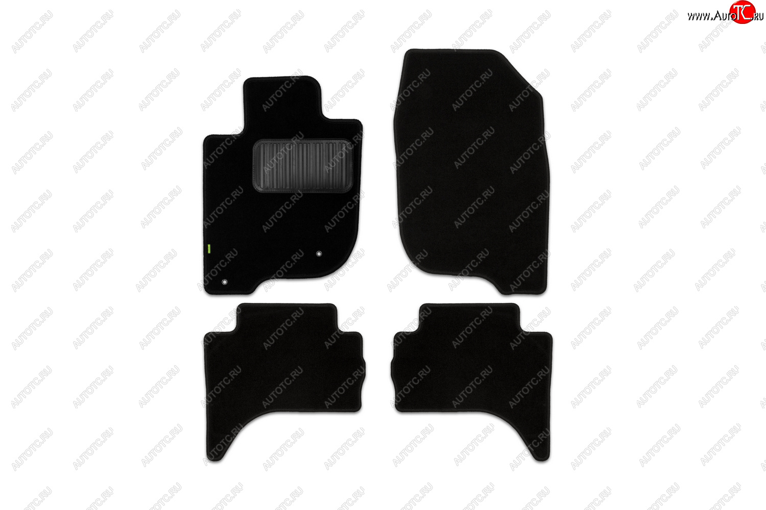 299 р. Текстильные коврики салона Klever Standart Mitsubishi L200 5 KK,KL дорестайлинг (2015-2019) (Черные)  с доставкой в г. Воронеж
