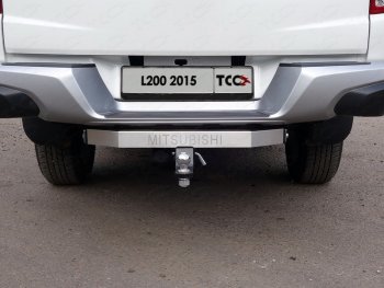 19 799 р. Фаркоп (тягово-сцепное устройство) TCC Тюнинг  Mitsubishi L200  5 KK,KL (2015-2022) дорестайлинг, рестайлинг (Оцинкованный, шар E)  с доставкой в г. Воронеж. Увеличить фотографию 1