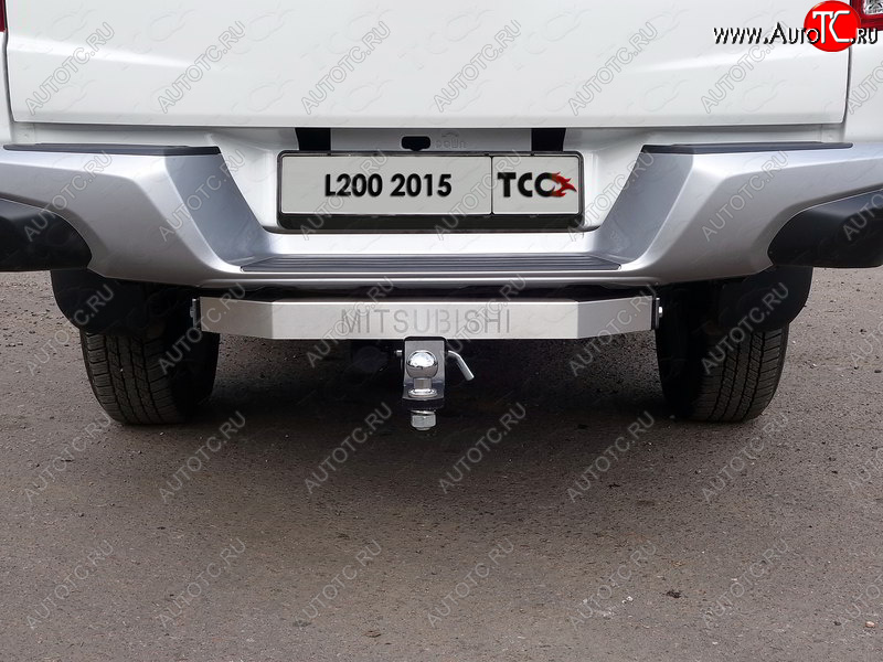 19 799 р. Фаркоп (тягово-сцепное устройство) TCC Тюнинг  Mitsubishi L200  5 KK,KL (2015-2022) дорестайлинг, рестайлинг (Оцинкованный, шар E)  с доставкой в г. Воронеж