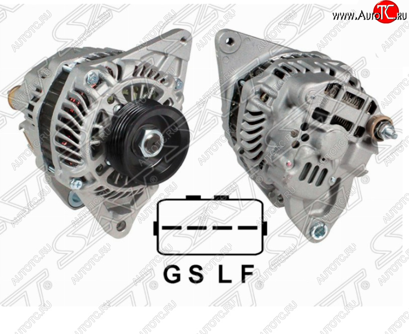 7 999 р. Генератор SAT (12V/90A / 2.5) Mitsubishi L200 4  дорестайлинг (2006-2014)  с доставкой в г. Воронеж