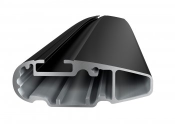 13 449 р. Багажник (серебро) THULE WingBar  Mitsubishi L200 ( 4,  5 KK,KL) (2006-2022)  дорестайлинг, рестайлинг (длина дуг 127 см)  с доставкой в г. Воронеж. Увеличить фотографию 5