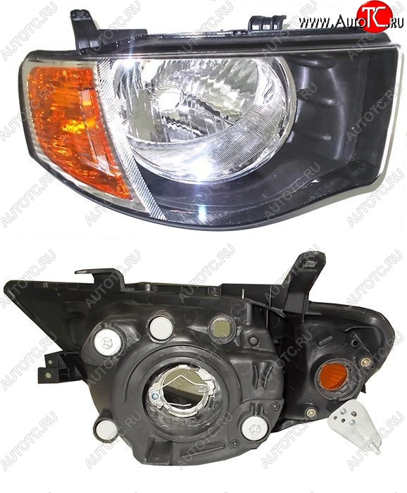 6 399 р. Правая передняя фара SAT Mitsubishi L200 4  дорестайлинг (2006-2014)  с доставкой в г. Воронеж