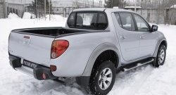 1 659 р. Накладки на борта кузова автомобиля RA Mitsubishi L200 5 KK,KL рестайлинг (2018-2022) (Задний откидной борт)  с доставкой в г. Воронеж. Увеличить фотографию 2
