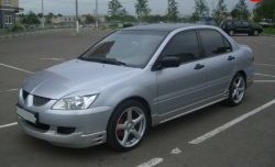 Накладка на передний бампер EGR Mitsubishi Lancer 9 CS седан 1-ый рестайлинг (2003-2005)