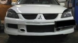 10 999 р. Передний бампер EVO 9 Mitsubishi Lancer 9 CS седан 1-ый рестайлинг (2003-2005) (Неокрашенный)  с доставкой в г. Воронеж. Увеличить фотографию 3