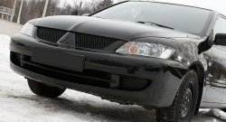 1 159 р. Реснички на фары RA  Mitsubishi Lancer  9 CS (2003-2009) седан 1-ый рестайлинг, универсал 1-ый рестайлинг, седан 2-ой рестайлинг, универсал 2-ой рестайлинг (Неокрашенные)  с доставкой в г. Воронеж. Увеличить фотографию 2