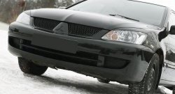 1 169 р. Реснички на фары RA Sport  Mitsubishi Lancer  9 CS (2005-2009) седан 2-ой рестайлинг, универсал 2-ой рестайлинг (Неокрашенные)  с доставкой в г. Воронеж. Увеличить фотографию 2