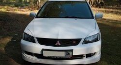 Реснички на фары Style v2 Mitsubishi (Митсубиси) Lancer (Лансер)  9 CS (2003-2009) 9 CS седан 1-ый рестайлинг, универсал 1-ый рестайлинг, седан 2-ой рестайлинг, универсал 2-ой рестайлинг