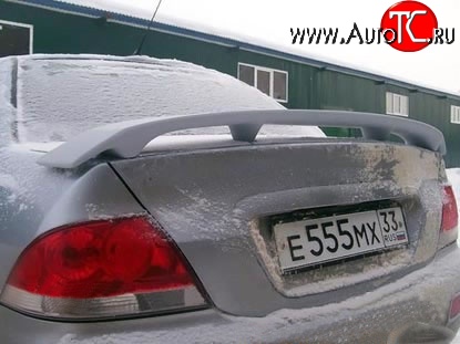 5 949 р. Спойлер GTS Style  Mitsubishi Lancer  9 CS (2003-2009) седан 1-ый рестайлинг, седан 2-ой рестайлинг (Неокрашенный)  с доставкой в г. Воронеж