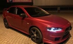 Реснички на фары Style Mitsubishi Lancer 10 CY седан рестайлинг (2011-2017)