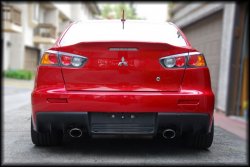 4 149 р. Лип спойлер DUCKBILL Mitsubishi Lancer 10 CY седан дорестайлинг (2007-2010) (Неокрашенный)  с доставкой в г. Воронеж. Увеличить фотографию 3