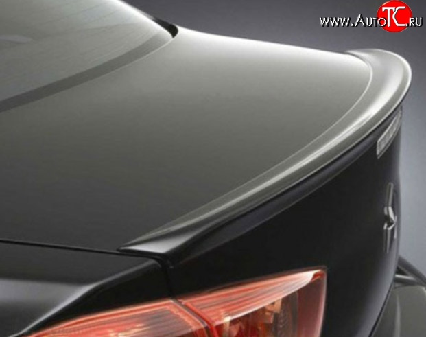 2 049 р. Лип спойлер M-VRS Mitsubishi Lancer 10 CY седан дорестайлинг (2007-2010) (Неокрашенный)  с доставкой в г. Воронеж