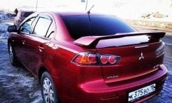 4 749 р. Спойлер Сток 2л  Mitsubishi Lancer  10 CY (2007-2017) седан дорестайлинг, седан рестайлинг (Неокрашенный)  с доставкой в г. Воронеж. Увеличить фотографию 1