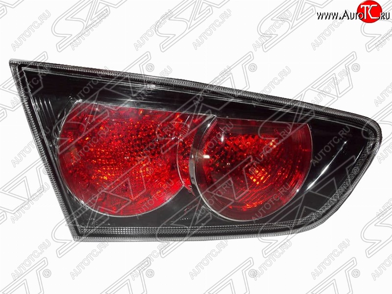 1 559 р. Левый фонарь SAT (внутренний, черный) Mitsubishi Lancer 10 CY седан дорестайлинг (2007-2010)  с доставкой в г. Воронеж