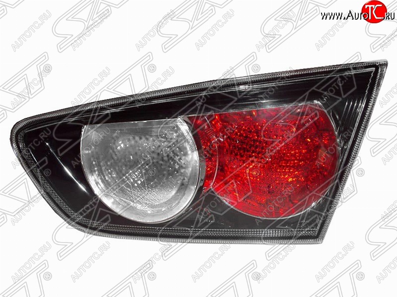 1 559 р. Правый фонарь SAT (внутренний, черный) Mitsubishi Lancer 10 CY седан дорестайлинг (2007-2010)  с доставкой в г. Воронеж