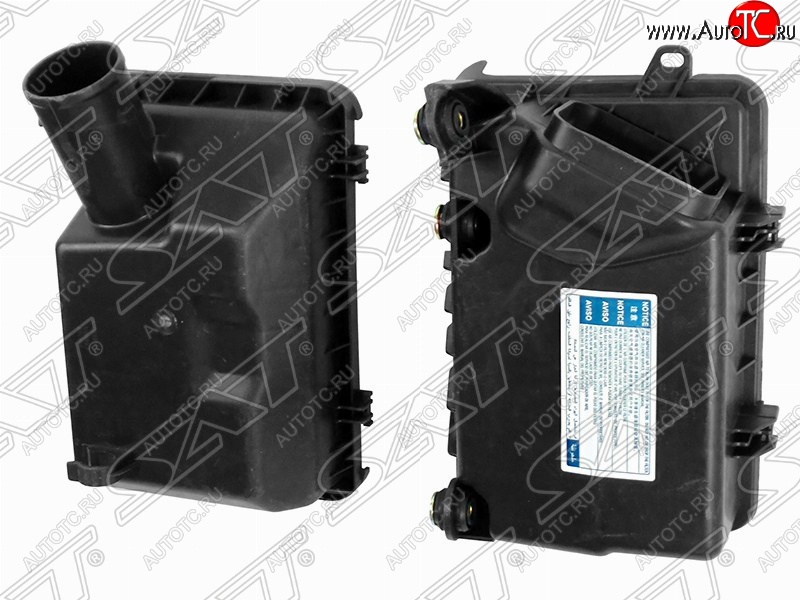 2 479 р. Корпус воздушного фильтра SAT  Mitsubishi Lancer  10 CY (2007-2017) седан дорестайлинг, хэтчбэк дорестайлинг, седан рестайлинг, хэтчбек 5 дв рестайлинг  с доставкой в г. Воронеж