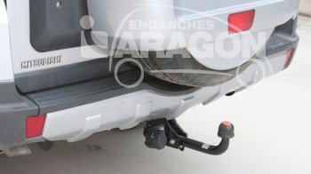 22 699 р. Фаркоп Aragon. (шар A) Mitsubishi Pajero 3 V70 дорестайлинг (1999-2003)  с доставкой в г. Воронеж. Увеличить фотографию 5