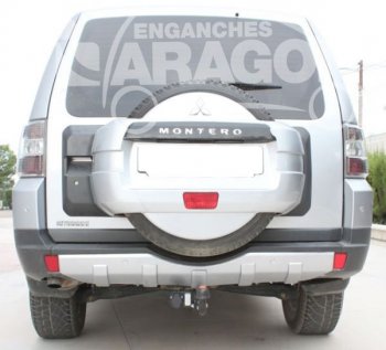 22 699 р. Фаркоп Aragon. (шар A) Mitsubishi Pajero 3 V70 дорестайлинг (1999-2003)  с доставкой в г. Воронеж. Увеличить фотографию 6