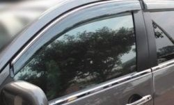 5 349 р. Комплект дефлекторов окон СТ Mitsubishi Outlander GF 2-ой рестайлинг (2015-2018)  с доставкой в г. Воронеж. Увеличить фотографию 3
