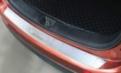 5 349 р. Защитная накладка на задний бампер СТ Mitsubishi Outlander GF 2-ой рестайлинг (2015-2018)  с доставкой в г. Воронеж. Увеличить фотографию 2