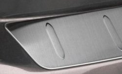 5 349 р. Защитная накладка на задний бампер СТ Mitsubishi Outlander GF 2-ой рестайлинг (2015-2018)  с доставкой в г. Воронеж. Увеличить фотографию 4