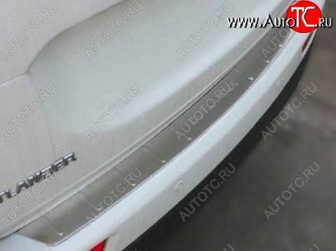 5 349 р. Защитная накладка на задний бампер СТ Mitsubishi Outlander GF 2-ой рестайлинг (2015-2018)  с доставкой в г. Воронеж