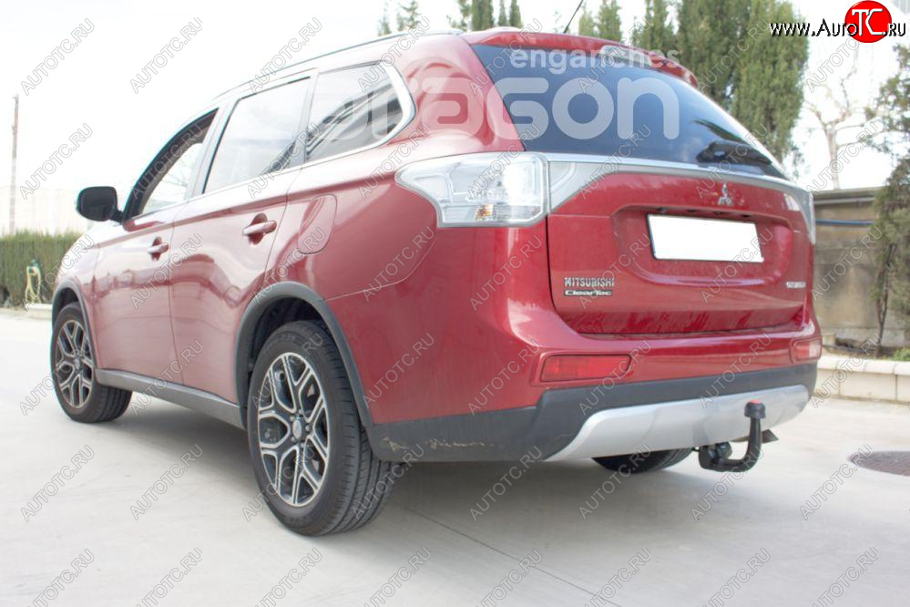 22 699 р. Фаркоп Aragon.(шар V) Mitsubishi Outlander GF 3-ий рестайлинг (2018-2022)  с доставкой в г. Воронеж