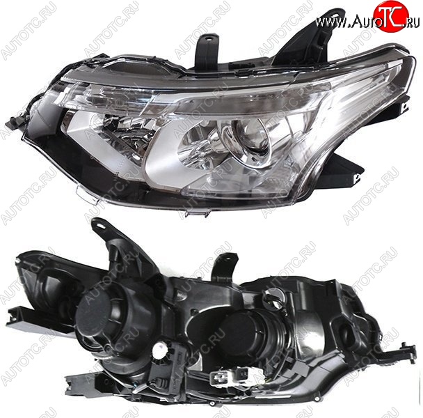 15 249 р. Левая фара SAT (под ксенон)  Mitsubishi Outlander  GF (2012-2016) дорестайлинг, 1-ый рестайлинг  с доставкой в г. Воронеж