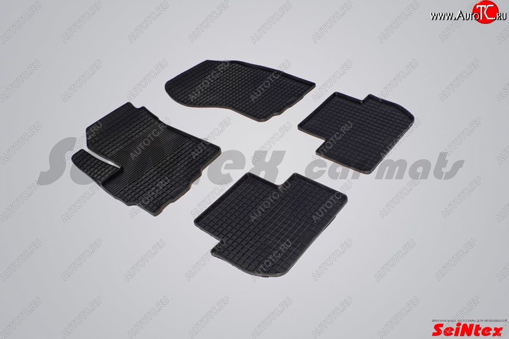 3 699 р. Износостойкие коврики в салон Seintex - Сетка Mitsubishi Outlander CU (2003-2009)  с доставкой в г. Воронеж