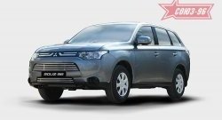 9 899 р. Декоративные элементы воздухозаборника Souz-96 (d16) Mitsubishi Outlander GF дорестайлинг (2012-2014)  с доставкой в г. Воронеж. Увеличить фотографию 1