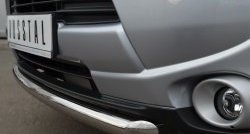 13 999 р. Одинарная защита переднего бампера диаметром 63 мм SLITKOFF Mitsubishi Outlander GF дорестайлинг (2012-2014)  с доставкой в г. Воронеж. Увеличить фотографию 3