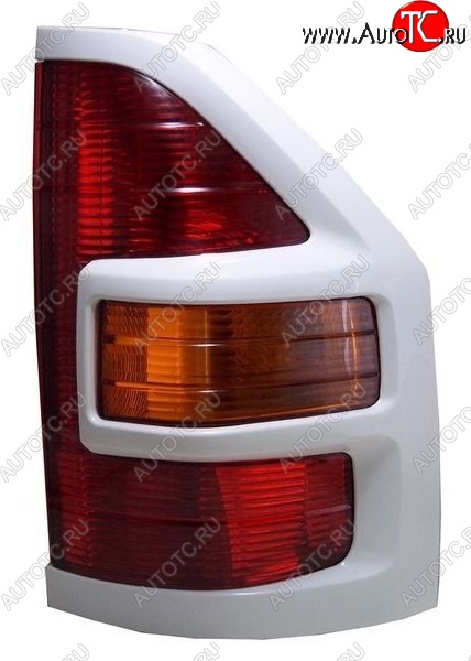1 459 р. Левый задний фонарь SAT (белая окантовка) Mitsubishi Pajero 3 V70 дорестайлинг (1999-2003)  с доставкой в г. Воронеж