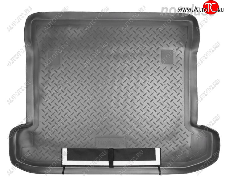 3 259 р. Коврик багажника Norplast  Mitsubishi Pajero  4 V90 (2006-2020) дорестайлинг, 1-ый рестайлинг, 2-ой рестайлинг (Черный, с погрузочным ковриком (фартуком))  с доставкой в г. Воронеж