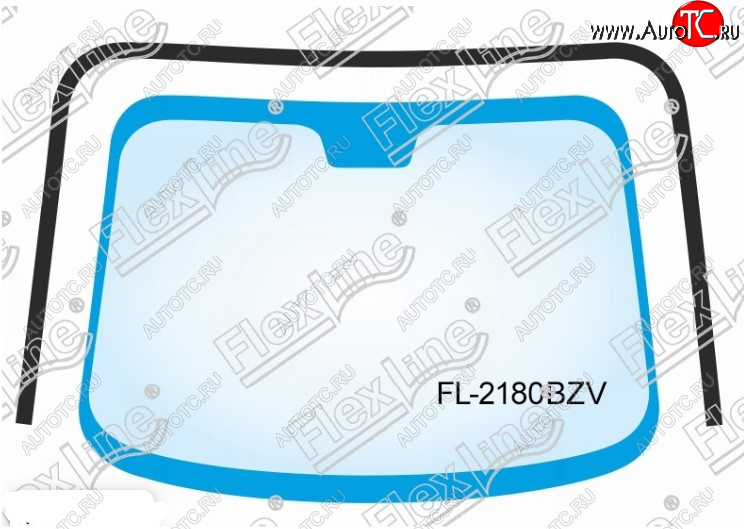 4 699 р. Молдинг лобового стекла FlexLine  Mitsubishi Pajero ( 3 V70,  3 V60) (1999-2006) дорестайлинг, рестайлинг  с доставкой в г. Воронеж