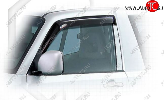 1 899 р. Дефлектора окон 3D (V-63, 65, 68) CA-Plastiс Mitsubishi Pajero 3 V70 дорестайлинг (1999-2003) (Classic полупрозрачный, Без хром молдингов)  с доставкой в г. Воронеж