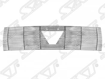 8 799 р. Решётка радиатора SAT Mitsubishi Pajero 4 V90 дорестайлинг (2006-2011)  с доставкой в г. Воронеж. Увеличить фотографию 1