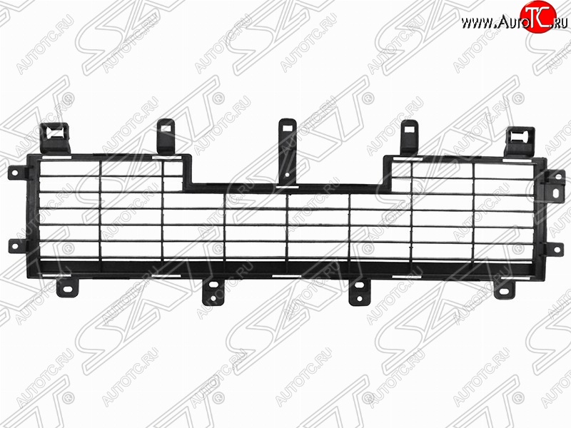 2 899 р. Решетка в передний бампер SAT Mitsubishi Pajero 4 V80 дорестайлинг (2006-2011)  с доставкой в г. Воронеж