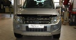 10 499 р. Накладка переднего бампера GT Dynamics Mitsubishi Pajero 4 V80 дорестайлинг (2006-2011) (Дорестайлинг, Неокрашенная)  с доставкой в г. Воронеж. Увеличить фотографию 6