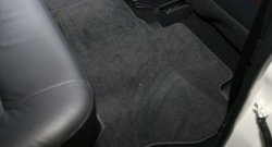 4 099 р. Коврики в салон Element 4 шт. (текстиль) Mitsubishi Pajero 4 V90 дорестайлинг (2006-2011) (Черные)  с доставкой в г. Воронеж. Увеличить фотографию 2